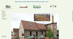 Desktop Screenshot of klosterlausnitz-regional.de